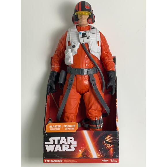 BIG FIG Star Wars Rogue One  POE DAMERON figure - Picture 1 of 4
